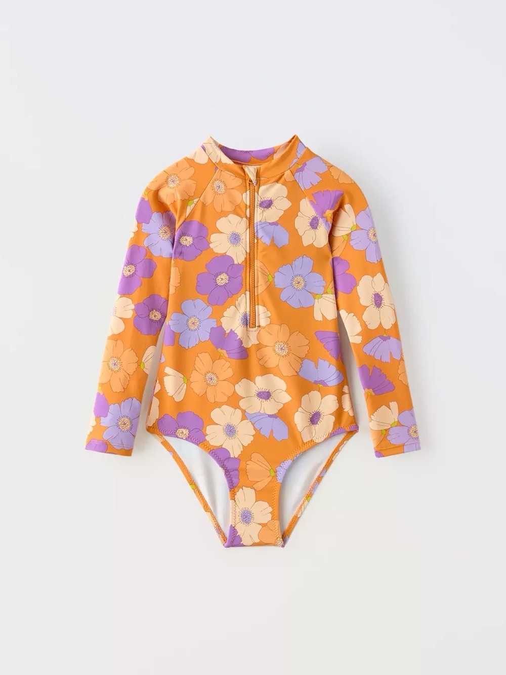 Zara FLORAL SURF SWIMMING MAILLOT